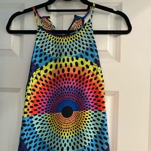 Mara Hoffman Rainbow Silk Tank